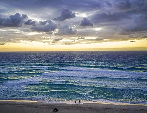 hansepuzzle 25378 - Wellen-Gang Puzzle 1000 Teile - Natur-Puzzle mit hochwertiger Aufbewahrung: Kartonbox und wiederverschließbarem Beutel - Format 60 × 46 cm