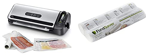 Foodsaver FFS017X-01 - Envasadora al vacío + Rollos