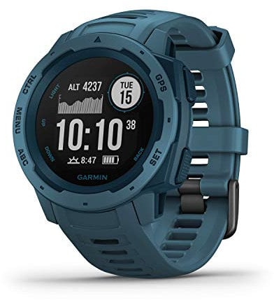 Garmin Instinct, GPS Watch, Lakeside Blue, WW (Ricondizionato)