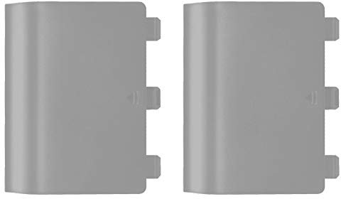Replacement Battery Door For Microsoft Xbox One Controllers - 2 Pack Grey | ZedLabz