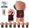 BLACKROX Handgelenkbandage Wrist Wraps Beast Killer 2x Handgelenkstütze Mann Frau Handgelenk Bandage für Sport, Fitness, Gym Bodybuilding powerlifting weightlifting kraftsport (Rot)