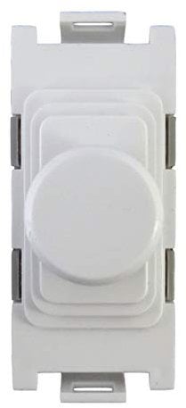 Deta G3526 LED Grid Dimmer Switch Module 2 Way 250 Watt - White (Replaces G3523)