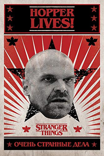 Stranger Things Poster, Papier, Standard