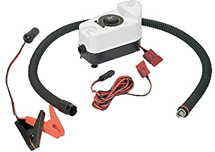 BTK GONFIATORE POMPA ELETTRICA GE BP-1 12/24 V per GOMMONE KITE TAVOLA SUP 160LT/MIN 17,4 PSI