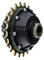 Fahrrad Differential Achse Dreirad Biria Pfautec Kynast Mifa Schwarz 22 Zähne