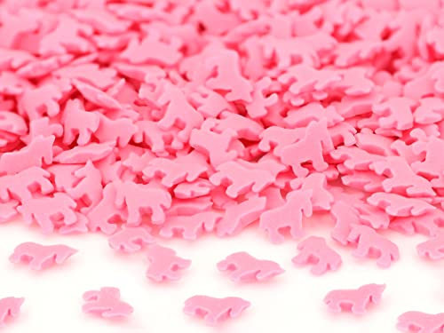 Streudekor Einhorn rosa, 80g, Zuckerdekor