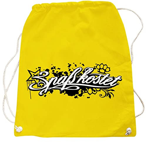 Rucksack Spass kostet Black White