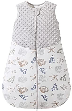 Baby Schlafsack 1.5 Tog Schlafsack 100% Baumwolle Ganzjahres Schlafsack Babyschlafsack Kinder, 1.5 Tog für Jungen und Mädchen 76CM/Baby Höhe 80-90cm