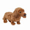 Teddys Rothenburg Kuscheltier Dackel Hellbraun 19 cm Plüschdackel Plüschtier