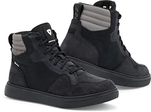 Revit Krait GTX 1 Scarpe da moto (Black/Gray,44)