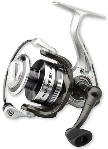 DAM Angelrolle Quick IMPRESSA 3 - Spinnrolle mit 2+1 Karbonstahl-Kugellager (2500 FD)