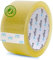 m-office Cinta Adhesiva Transparente, Cinta de Embalar Adhesiva para Embalaje de Cajas, Envíos, Mudanzas y Manualidades, Precinto Transparente Seguro y Resistente (36mmx66m, x1)