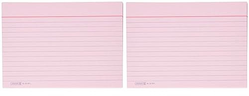 Karteikarte A6 lin rt 100St (Packung mit 2)