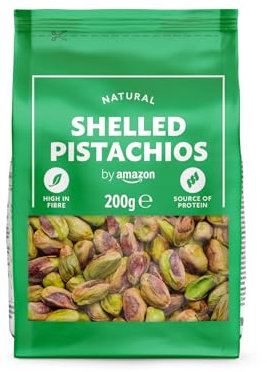 by Amazon Naturale Pistacchio sgusciati, 200 g