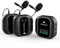 Microfono, lavalier fili, Microfono, a doppio canale fili, 2,4 GHz con cancellazione del rumore per videocamere DSLR