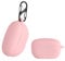 kwmobile Case Compatible with Sony WF-1000XM5 Case - Silicone Cover Holder for Earbuds - Dusty Pink