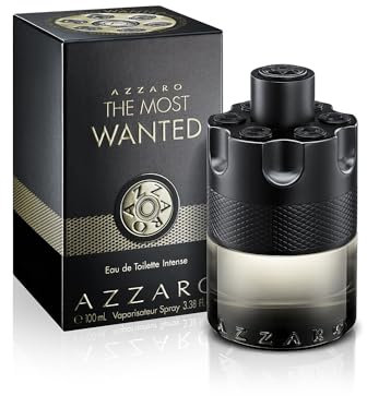 Azzaro The Most Wanted Eau De Toilette Intense - Parfum Frais & Sensuel - Fragrance Boisée - Longue Tenue - Pour Porter au Quotidien - Parfum de Luxe pour Homme