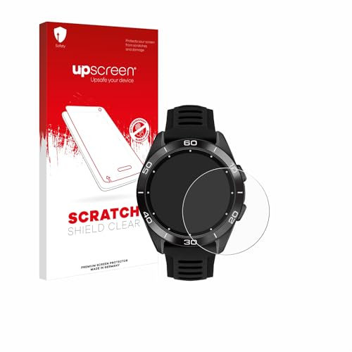 upscreen Schutzfolie für Tissot T-Touch Connect Sport 2023 – Made in Germany, Kristall-klar, Kratzschutz, Anti-Fingerprint