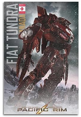 ONZS Film- und Fernsehposter, Motiv: Pacific Rim, klassische Poster, Wandkunst, Dekoration, Album, Poster, 30 x 45 cm, ungerahmter Stil