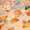 Dekostoffe Bedruckt Meterware - maritimer Stoff, Heimtextilien Blumen, Baumwoll Mischgewebe - Ottomanestoff - Frühlingstoffe *Ab 50cm, Farbe: 029 Honig