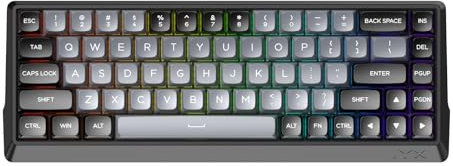 IROK MU68 Rapid Trigger Magnetic Switch Aluminum CNC Frame Mechanical Keyboard 60% TKL Hot Swapped RGB Programmable Wired Gaming Keyboard for Win/Mac Gamer-Black
