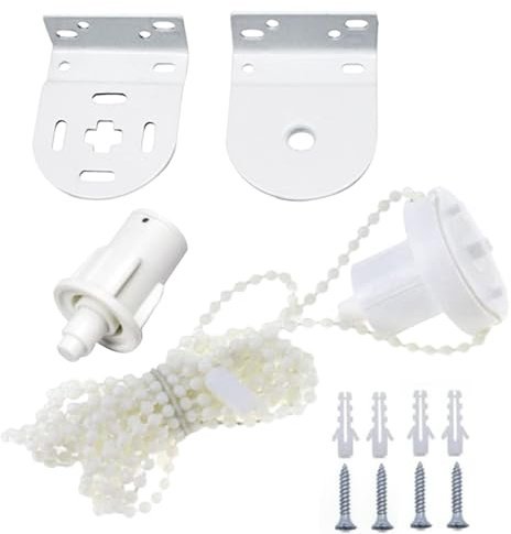 Rollo-Beschläge für Rohre mit 30 mm Innendurchmesser, 1 Satz Universal-Rollo-Ersatzteile, Rollo-Ersatzteile, Rollo-Ersatzteile, Rollo-Kit, Rollo-Hardware, Rollo