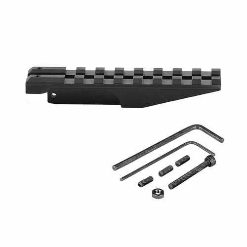 ProWildGear Low Profile Rear Sight Rail Standard for A K 47 1913 Picatinny Rail Mount Scope Red Dot Adapter Base