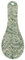 The Leonardo Collection William Morris Larkspur Repose-cuillère | Repose-cuillère de cuisine durable pour cuillères | Porte-cuillère à thé pour cuisine et cuisine | Support idéal pour ustensiles et