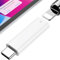 USB C Pencil Adapter for Apple Pencil 1st Generation iPad 10th Generation iPad A16 11th Gen 2025 Bluetooth Pairing Charging Connector USB Type-C to for Lightning Charging Adapter for Apple Pen 1st