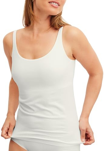 CALIDA Natural Skin Tank-Top Damen | elastisch, hautfreundlich, integriertes Bustier, verstellbare Träger