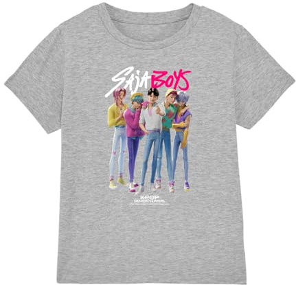 Kpop Demon Hunters Unisex Kids Kpop Demon Hunters - Saja Boys Boy Band Kids T Shirt T-Shirt