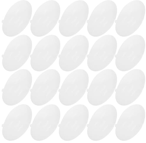 STOBAZA 20 Wiederverwendbare Gesichtsmaskenformen aus Pvc 20 Stück Tragbar und Leicht zu Reinigen für Selbstgemacht Gesichtsmaske Herstellung zu Hause