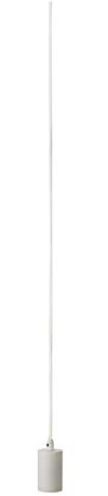 SLV 132691 Fitu Pendant A60 5M, E27, weiß, 4.4 x 4.4 x 9.1 cm