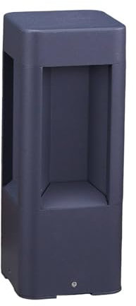 Lucande LED Wegeleuchte Sockelleuchte anthrazit 30 cm, Sockellampe IP54 Gartenlampe Aussenleuchte Garten Außenstehleuchte Außenlampe Wegelampe