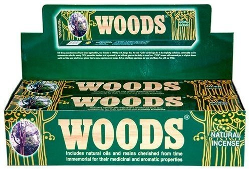 YesMandala Cycle Woods Räucherstäbchen, 6 Schachteln x 30 g