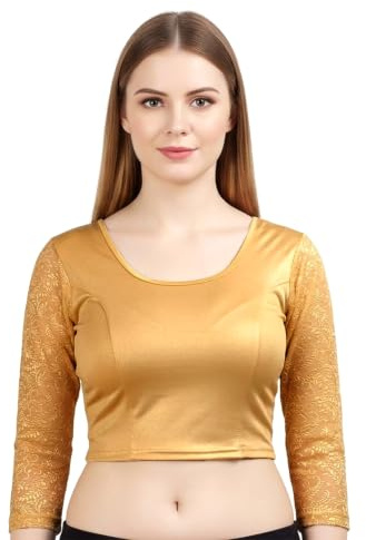 Chandrakala Women's Stretchable Blouse Blouse (pack of 1)