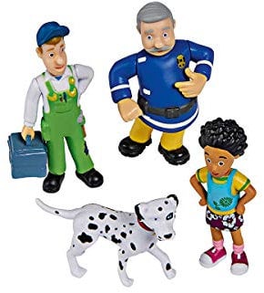Feuerwehrmann Sam Sammelfiguren Serie 1, 4 Figuren
