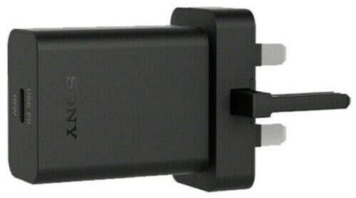 FoneJoy - Official Sony UCH32C UK Black USB Mains Charger With UCB-24 Cable - Type C
