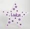 Bambinella® LED Deko Leuchte Schlummerlicht mit Namen personalisiert - 10,5 x 10,5 x 4cm