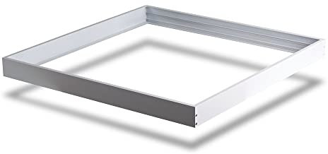 60x60 LED Panel Rahmen Aufbaurahmen für Deckenanbau Aufputzmontage Panel Rahmen inkl.bau Elemente