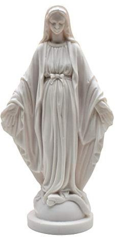 Greek Artworks Madonna-Statue, Jungfrau Maria Jesus, Weiße Heilige Frau