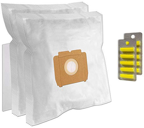 Set 10 Sacs Aspirateur + 10 Parfums + 1 Filtre pour AEG 61 EKT 01, Luxor, CE 4220, Vampyr 520, CE 150, U 405, CE Turbo Electronic, Z 4430