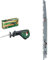 Bosch Akku Säbelsäge AdvancedRecip 18 (ohne Akku, 18 Volt System, im Karton) + 5tlg. Säbelsägeblatt-Set (für Grünholzer, 240 mm)
