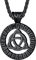 Richsteel Wikinger Valknut Anhänger mit Rune Symbol Nordischer Viking Amulett