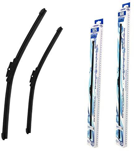 PETEX Scheibenwischer, Länge: 600 mm/525 mm - Frontscheibenset