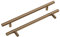 Goldenwarm 15 Pack Bronze Kitchen Cabinet Handles, 160mm, Stainless Steel, Brushed Bronze Finish