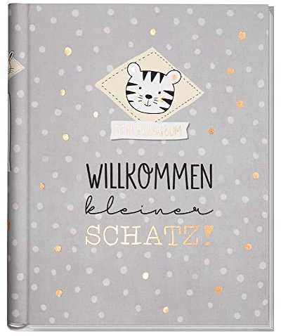Babyalbum Willkommen kleiner Schatz [Dotty Tiger] EM