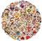 AFFE Aufkleber Monkey Sticker Set 60 Stücke Niedlich Deko für Auto Laptop Skateboard Fahrrad Moped Motorrad Fahrrad Computer,Geeignet für Erwachsene Kinder