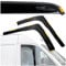 CHROMEMASTER HEKO - Kompatibel mit FIAT Ducato 2006+ Seitenscheiben-Windabweiser; Vorne; 2 STK.; Regenabweiser, Windabweiser, Getönt, Stromlinienförmig; Einfache Montage; Schutz vor Wind und Regen