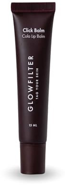 Lippenbalsam Cola mit Farbe - Flüssig, Repariert und Flexibilität Bietet- 15 ML, Vegan - Click Balm Original Lippenbalsam - Glowfilter von Marta Lozano
